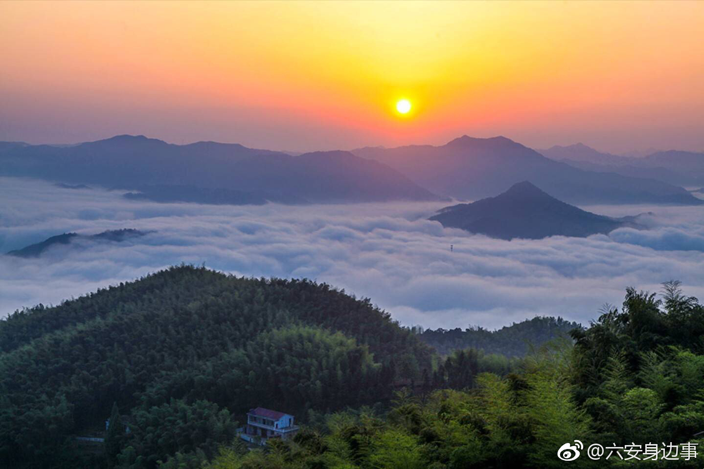六安霍山风光惹人醉|霍山|六安|汪家冲_新浪新闻