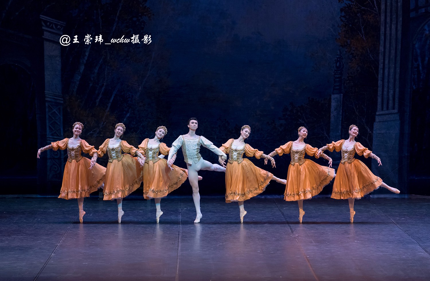 中央芭蕾舞团在国家大剧院演出古典芭蕾舞剧“天鹅湖”