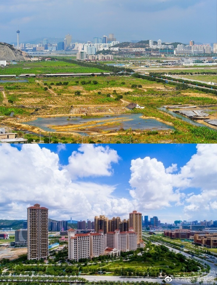 8岁横琴,8组今昔对比照,带你感受新区成长大变化