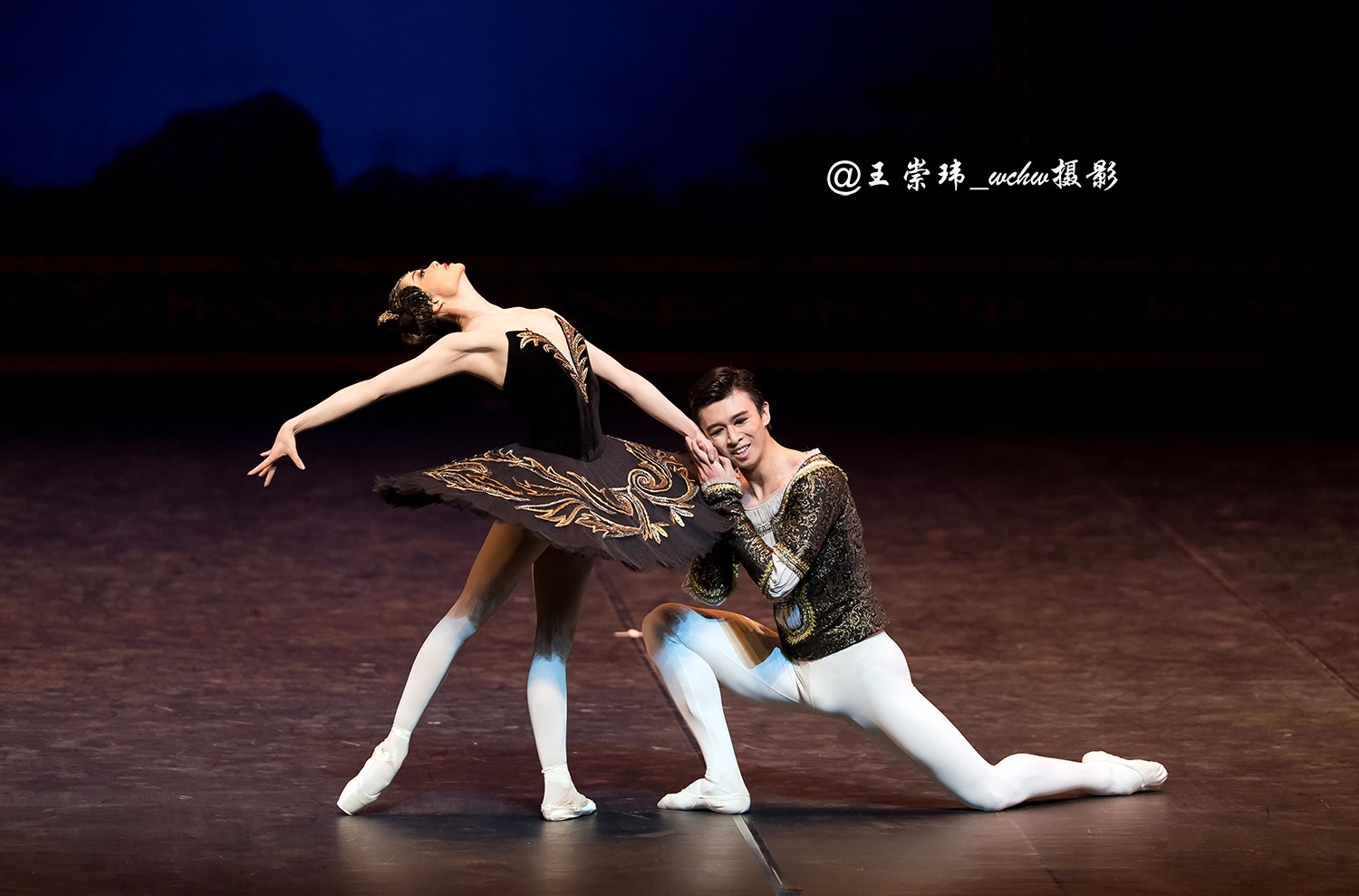 中央芭蕾舞团在国家大剧院演出古典芭蕾舞剧“天鹅湖”