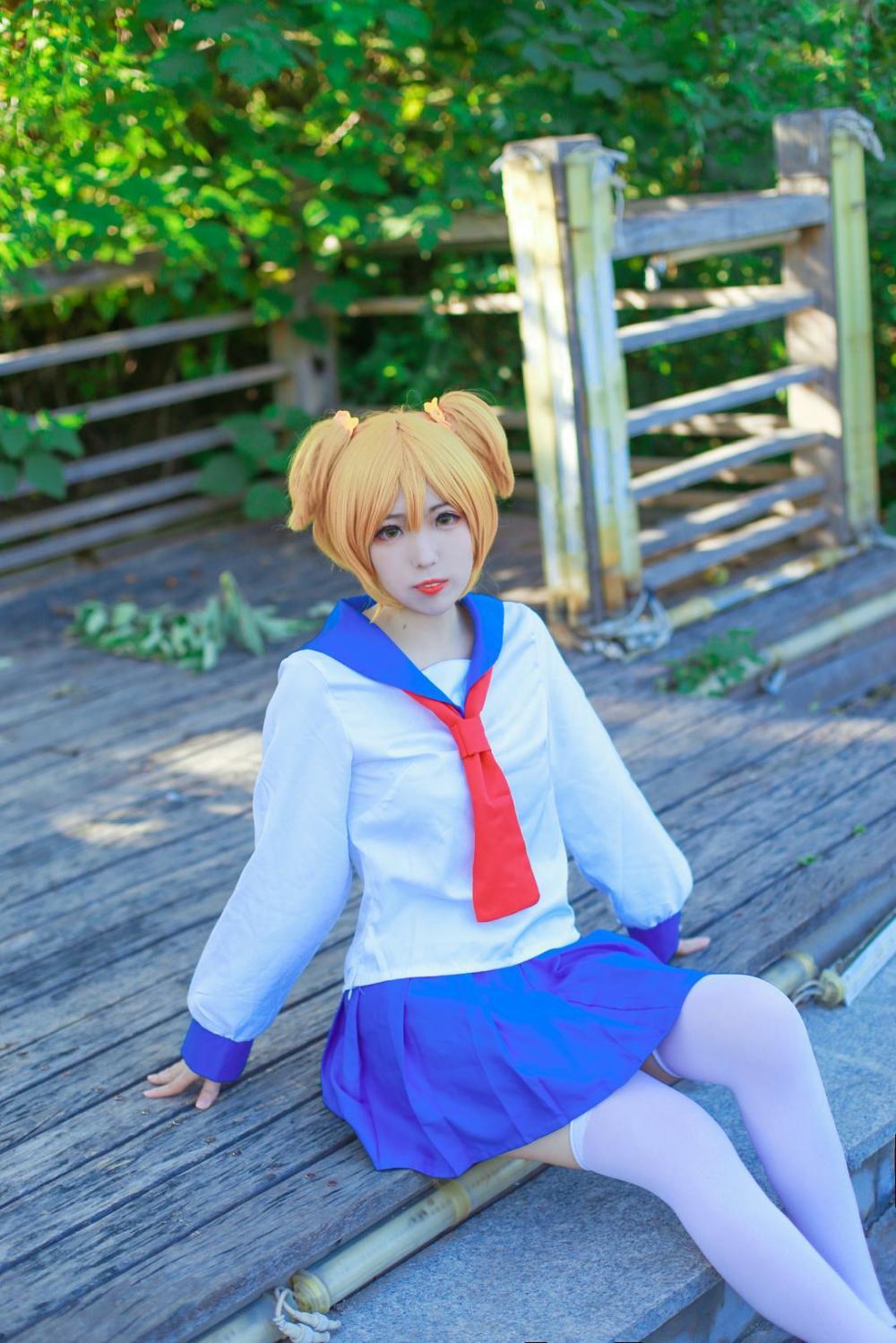 cosplay正片 pop子与pipi美的日常 鱼西