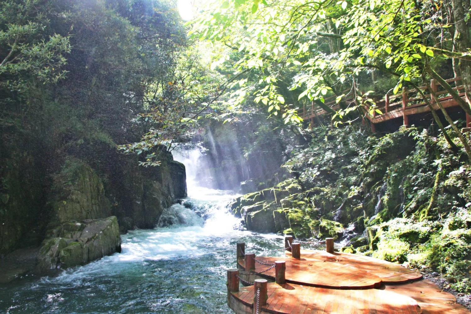 安利一个藏在秦巴深山里的人间仙境平利天书峡值得一去