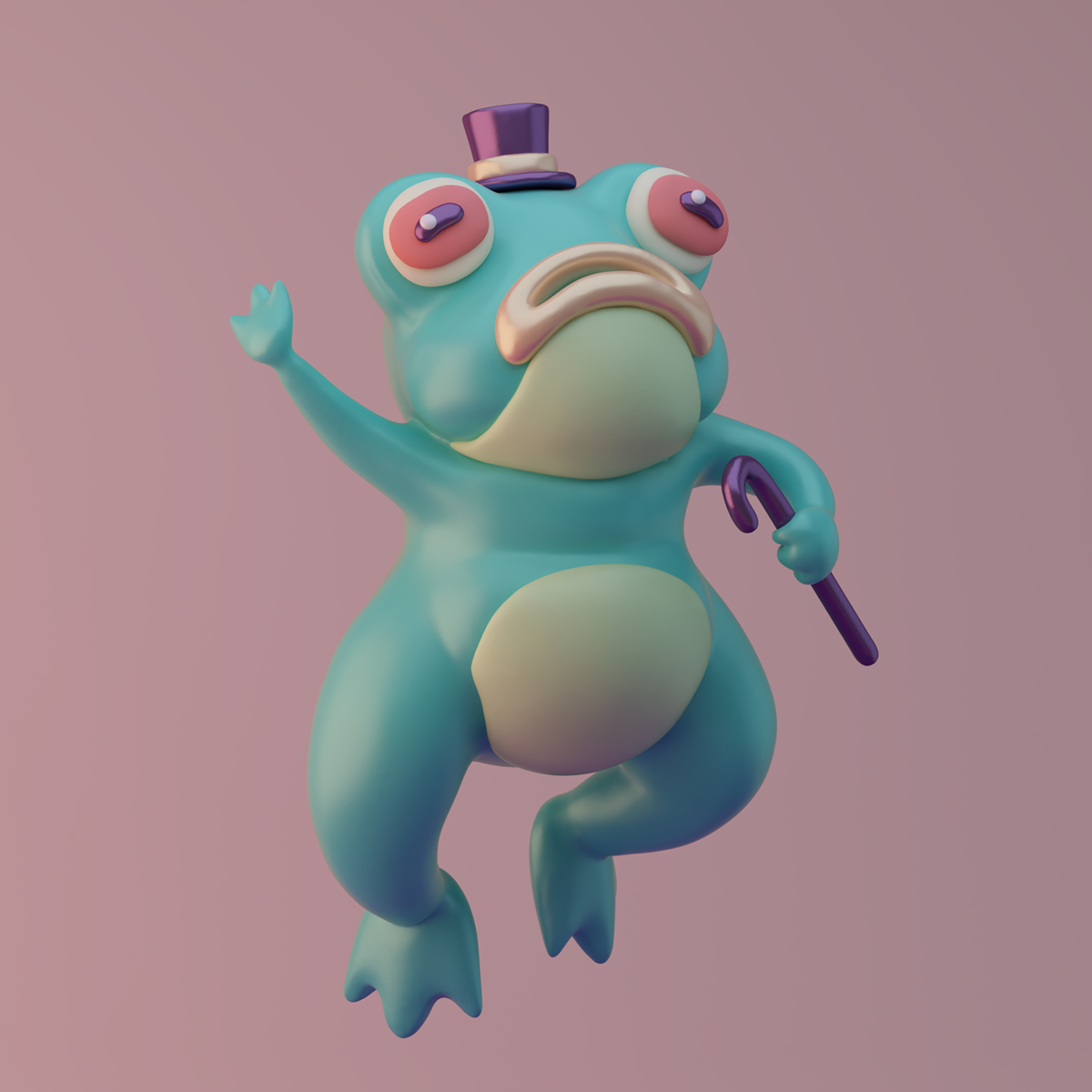 3d卡通角色模型,一个个都是萌物