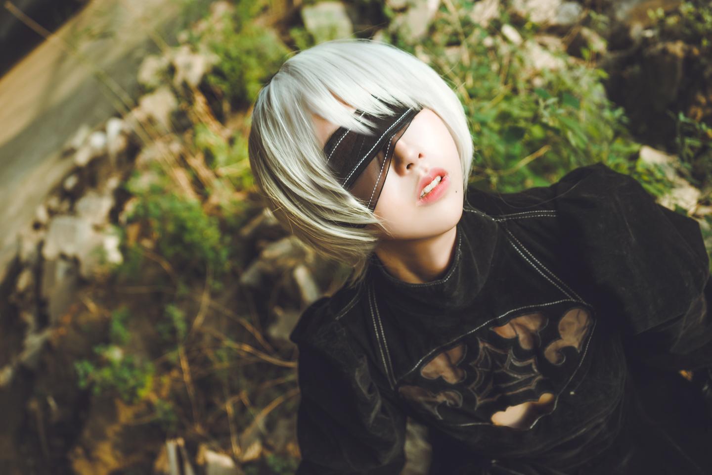 尼尔机械纪元 cosplay 大长腿2b小姐姐在线撩人