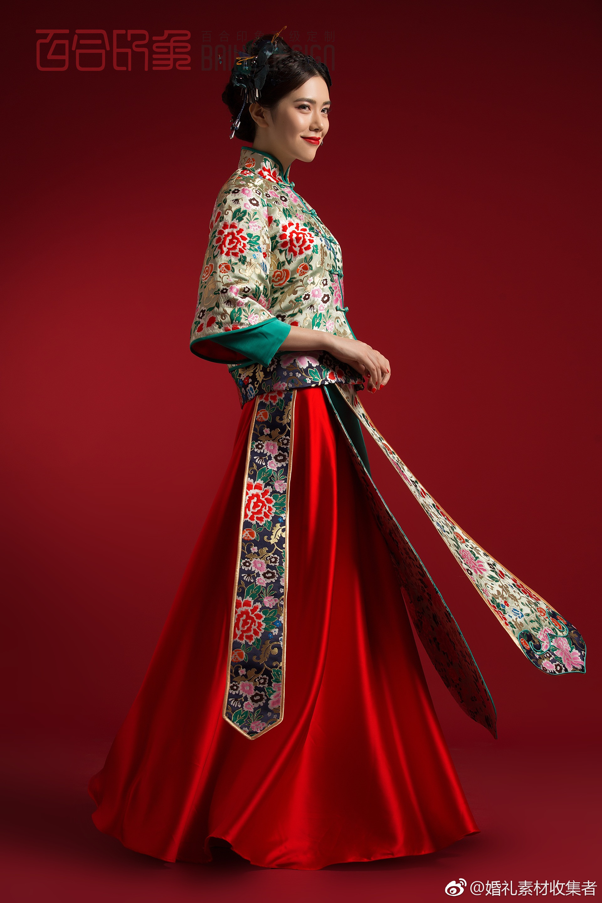 梨花树上白上白,秀禾样子却不红|梨花|秀禾服|丁香_新浪网