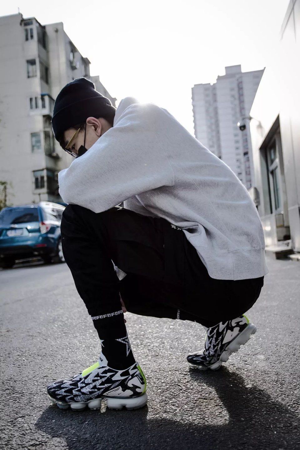 陈冠希,王俊凯与小编同时上脚联名鞋!你觉得谁穿的好看?