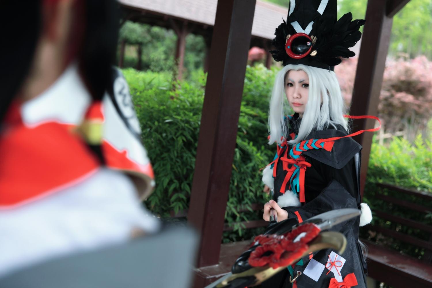 cos正片阴阳师黑白童子