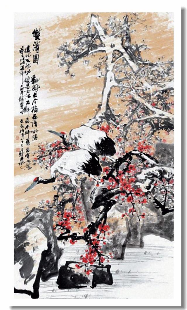 梁文尧大写意花鸟画|花鸟画|大写意|海派_新浪新闻