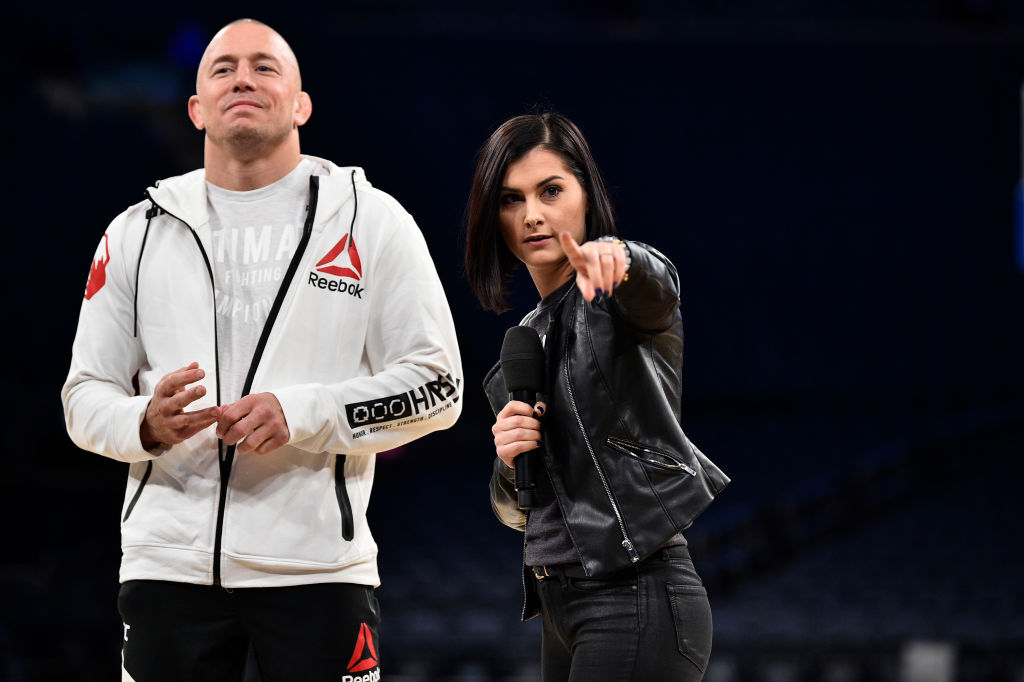 今天是古怪精灵的ufc首席女记者/女主持梅根-奥莉维的生日从2