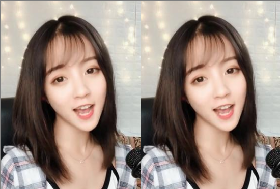 抖音莉哥现场唱,让我做你的眼睛,没美颜,网友,感觉被骗