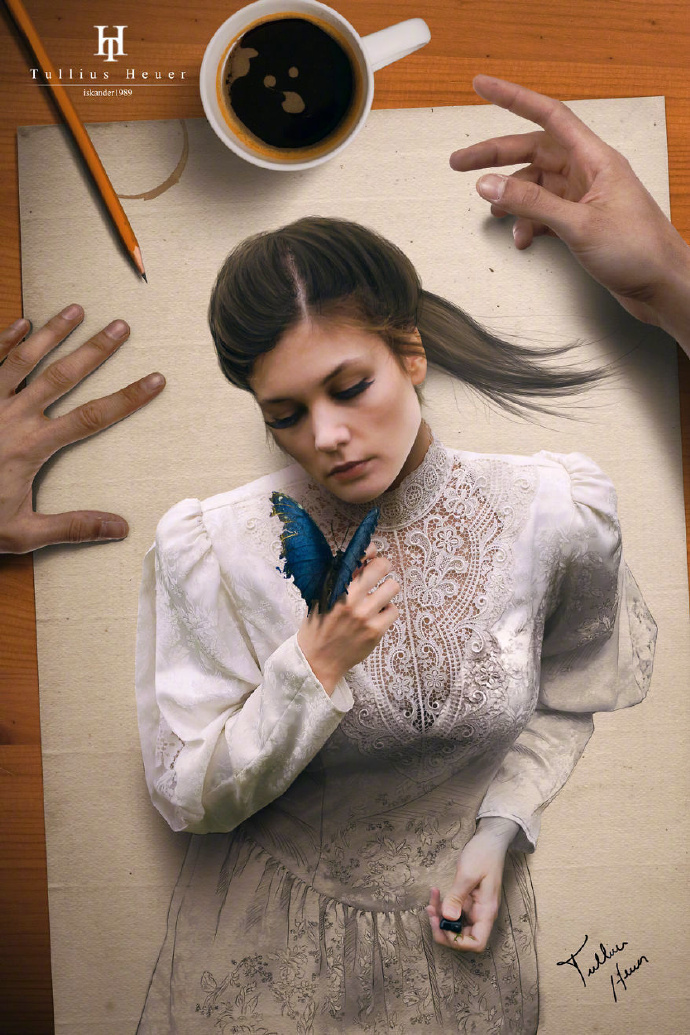 巴西艺术家hidreley leli dio笔下超真实的绘画作品,太牛了!