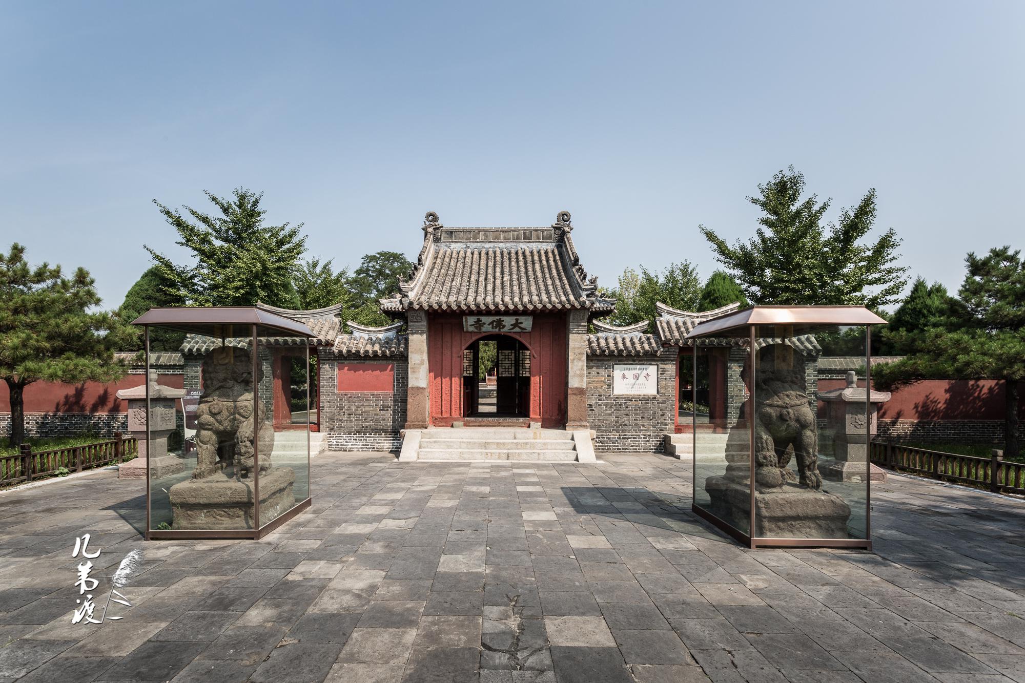 2014年8月。图⑦为清代山门,其内很狭小|山门|奉国寺|佛图|义县|龙王_新浪新闻