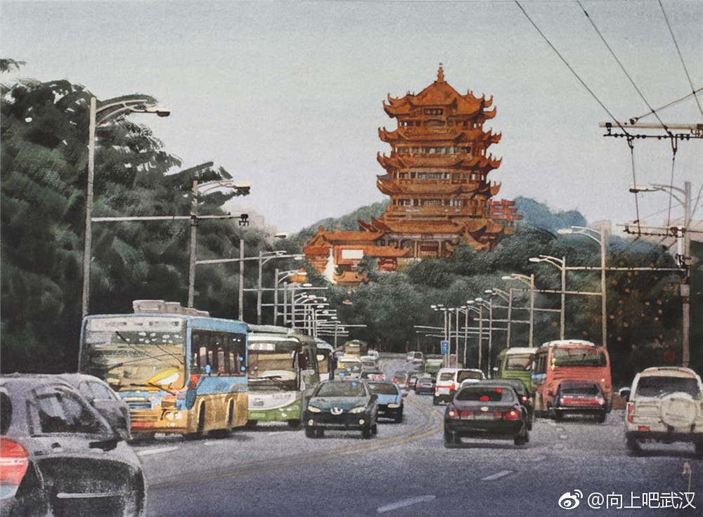 江城武汉|老城新生 艺术家画笔中的武汉