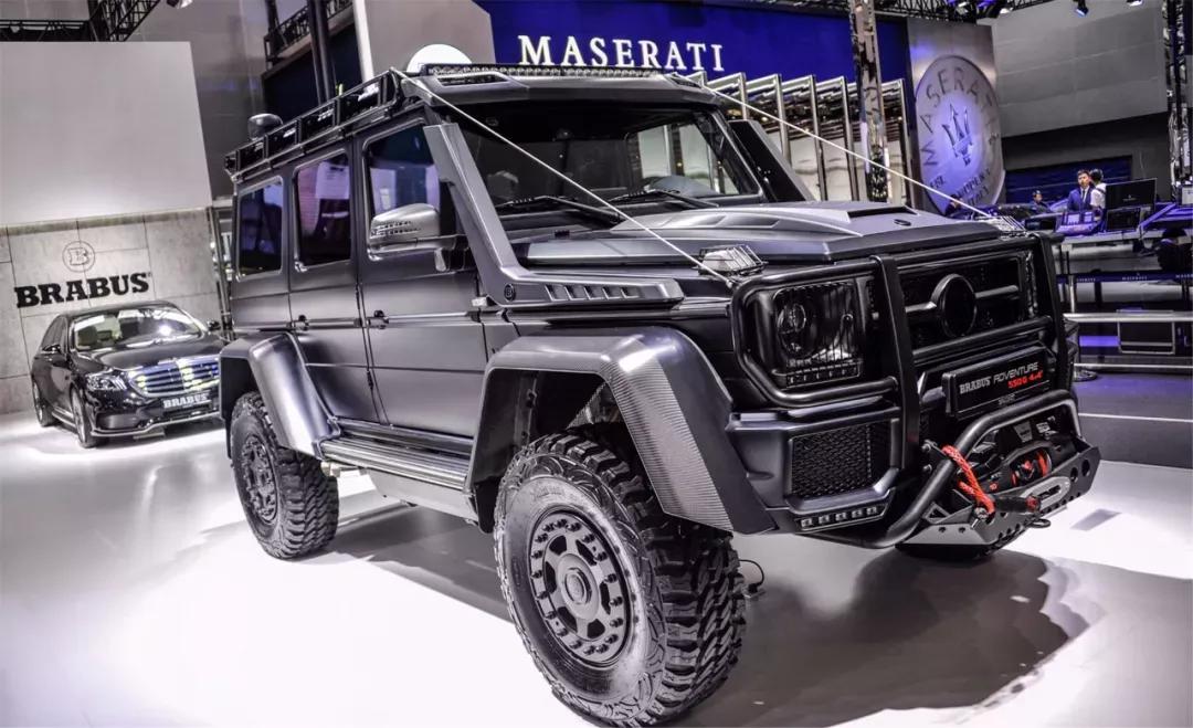 但是在经巴博斯之手升级后的550 g 4x405面前也不算什么,当然,让