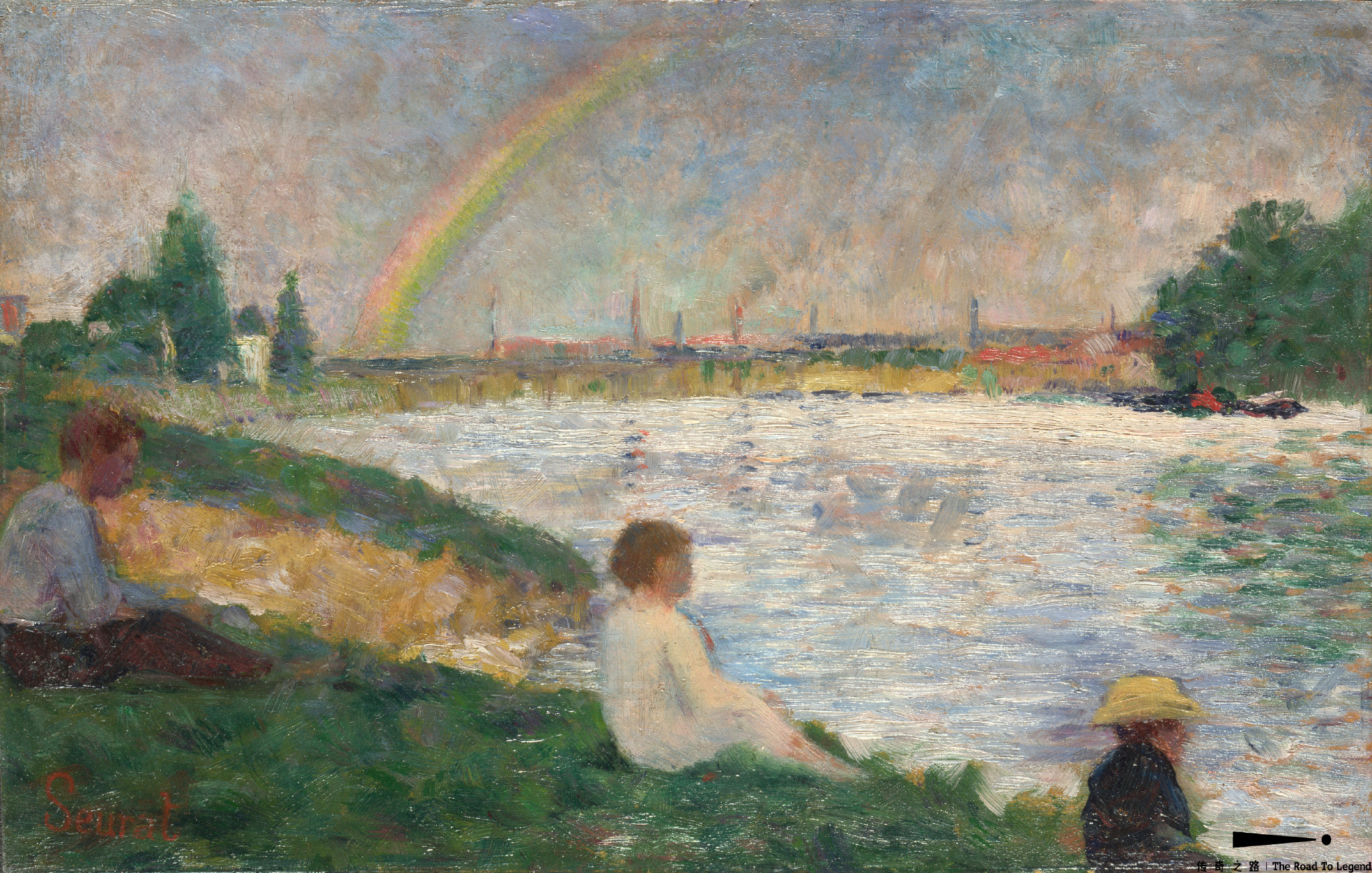 法国画家后期印象画派的代表人物修拉高清作品欣赏5