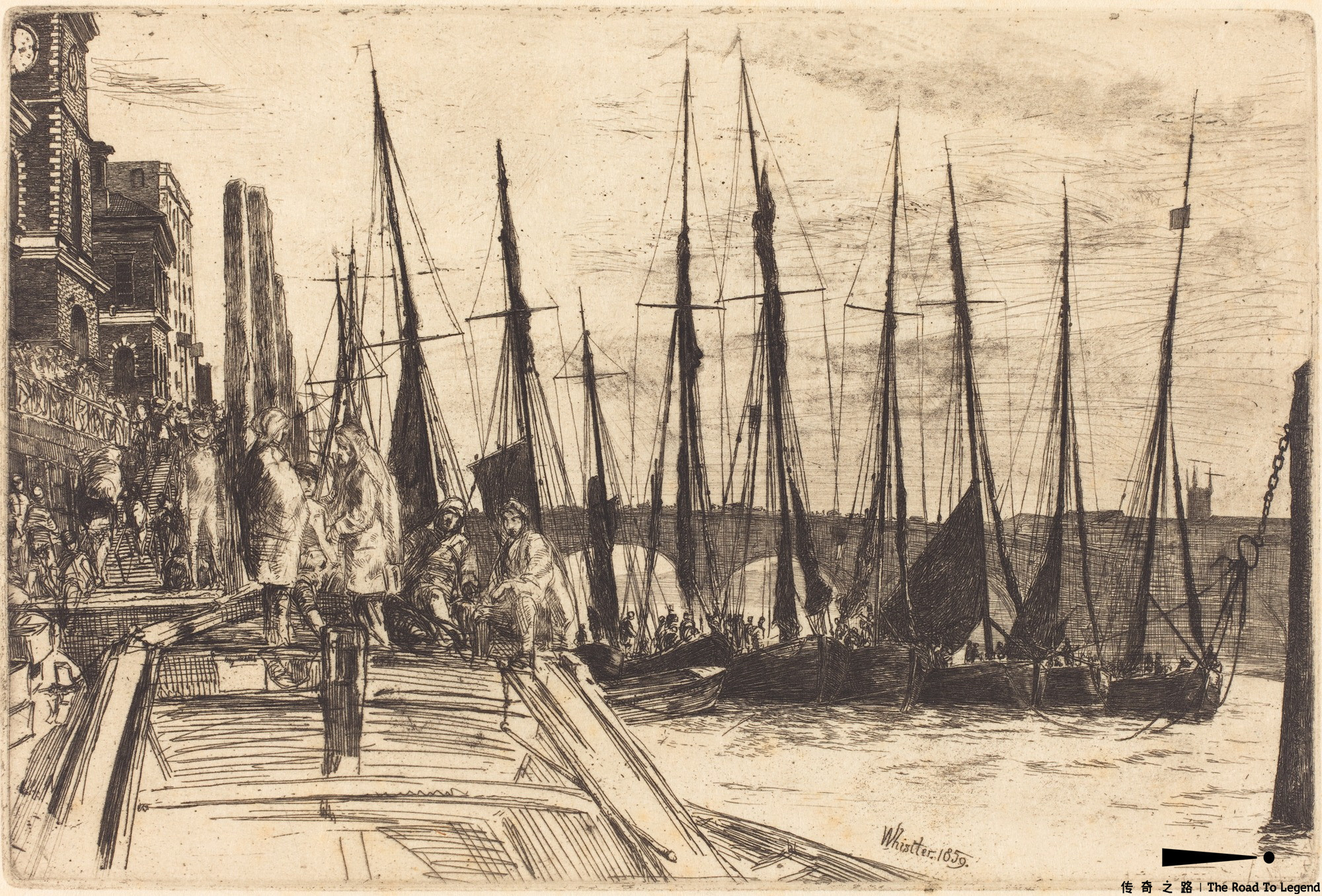 惠斯勒,美国19世纪伟大的艺术画家