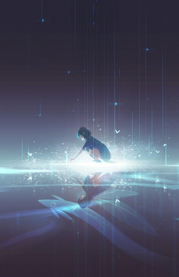 有时像患了忧郁症一样会突然心情不好偶尔像患了自闭症似的