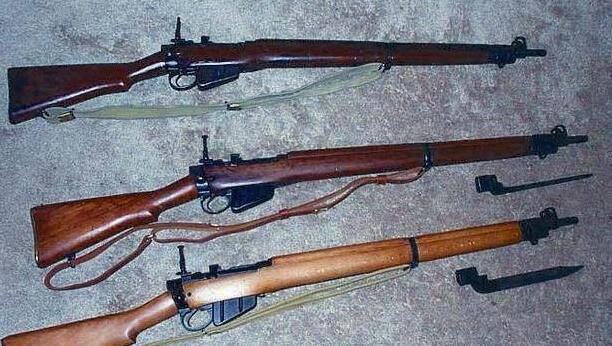 英国李·恩菲尔德步枪系列;绰号"九响毛瑟枪"的德国毛瑟m1871/84步枪