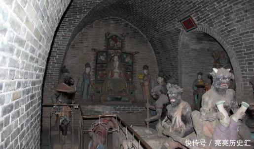 山西一千年古庙,地下十几米深藏18层地狱,附近树木无人敢砍