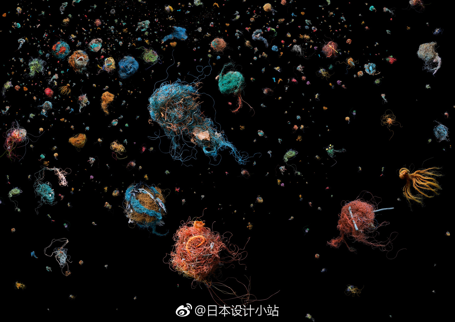 摄影师mandy barker 镜头下世界各地海洋中的"垃圾漩涡"