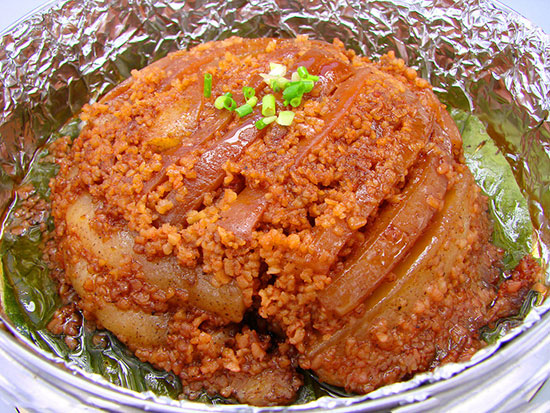 荷叶粉蒸肉常食用能健脾胃你吃过吗