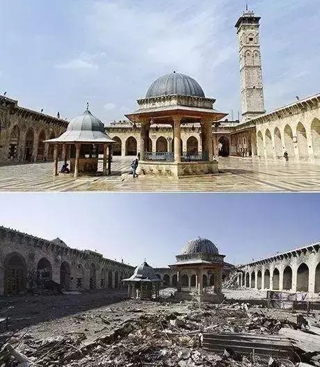 叙利亚照片对比图片