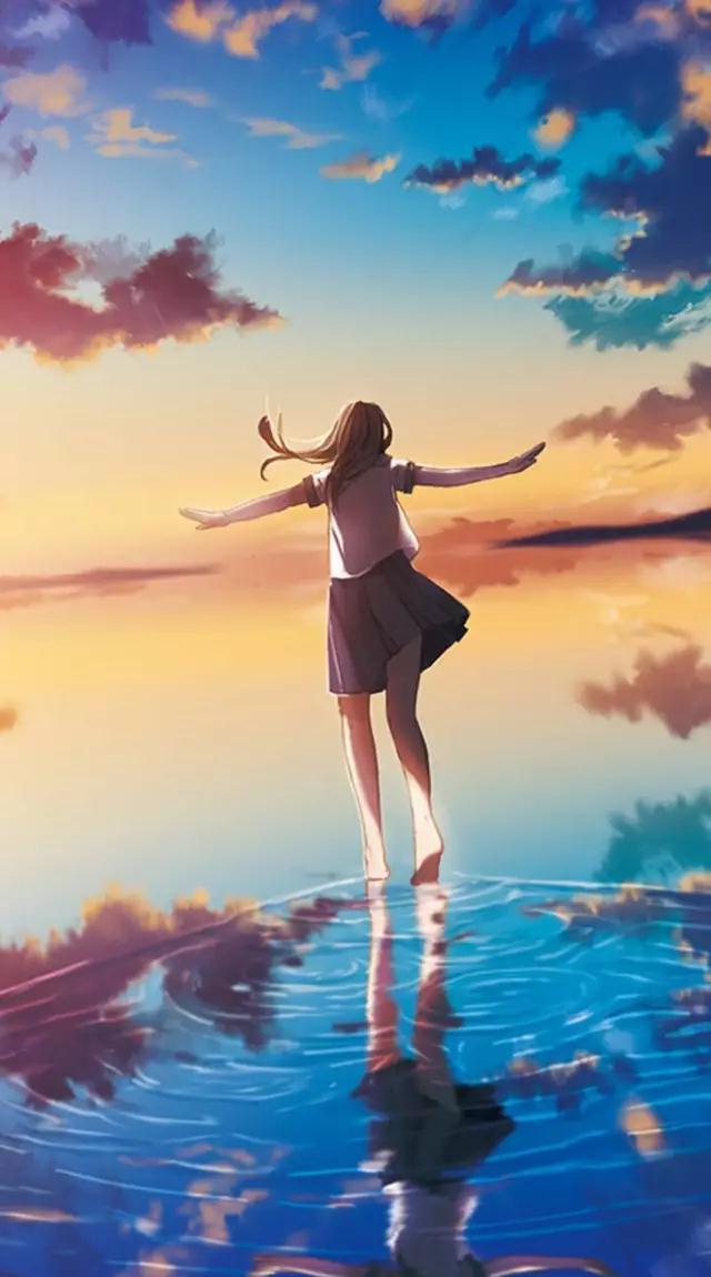 治愈系动漫手机壁纸愿你活成自己想要的样子