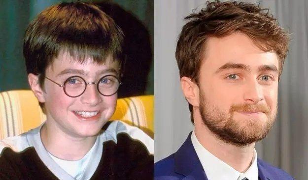 每次当人们盘点童星长残的例子, 扮演哈利波特的丹尼尔必然中枪: 当年