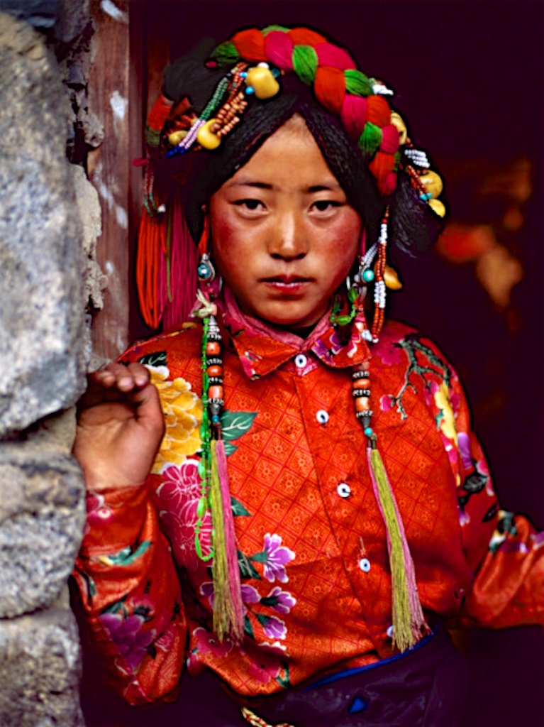 老照片:史蒂夫·麦凯瑞西藏行,千禧年的拉萨