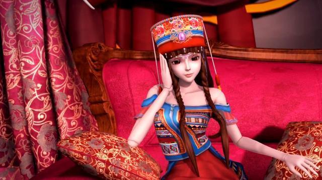 在第一集的时候,就是她用花瓣把小主人们给引到了娃娃店,而且黑香菱对