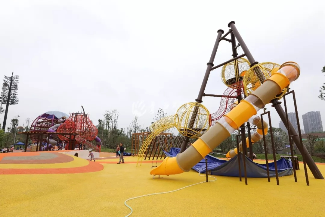 免費玩全國一流兒童主題公園璧山楓香湖兒童公園正式投用