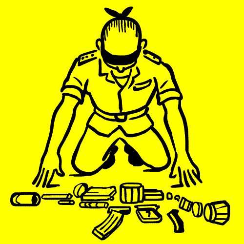 幽默诙谐的反战主题小动画 | christoph niemann