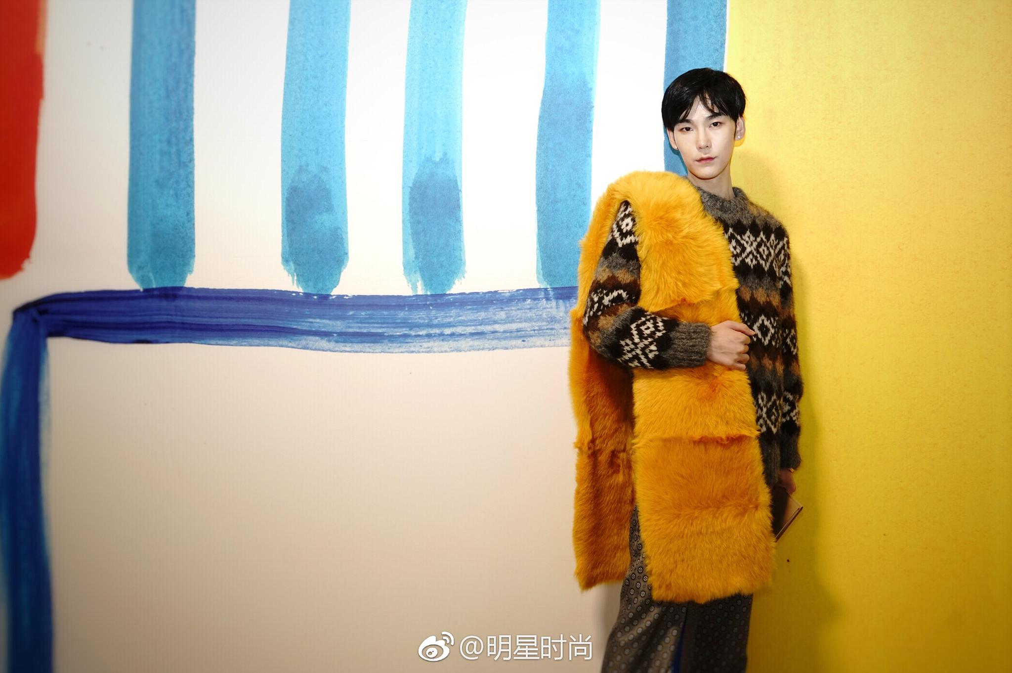 新生代演员@王泽宇pxpo 出席mk看秀