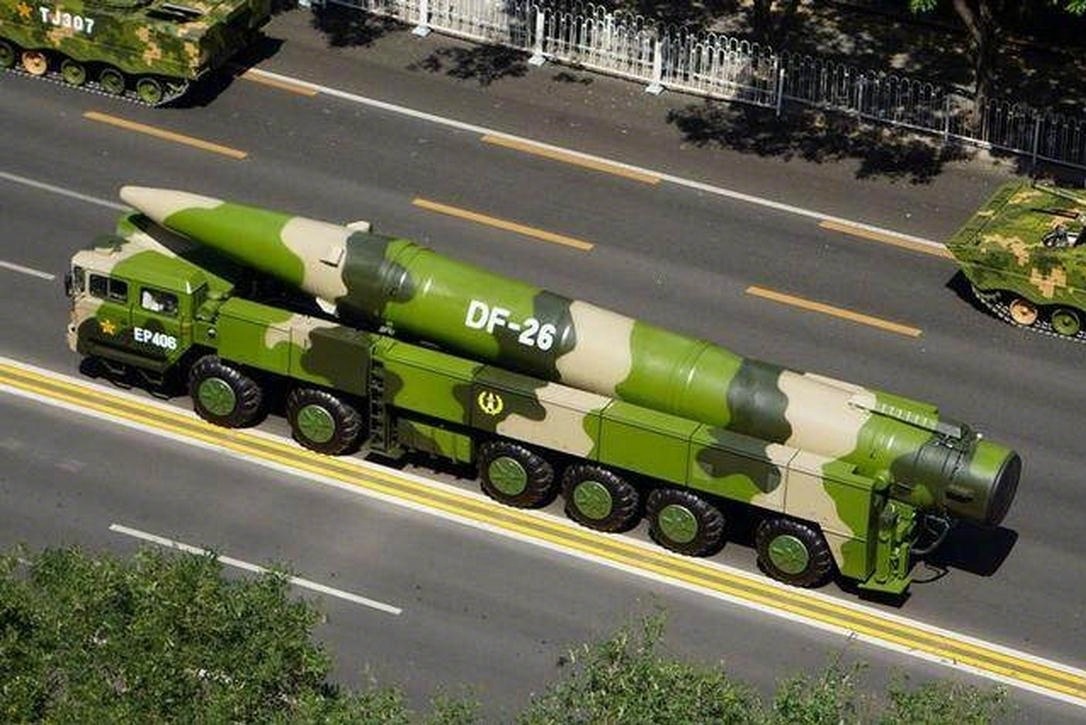 东风26导弹的六个率先