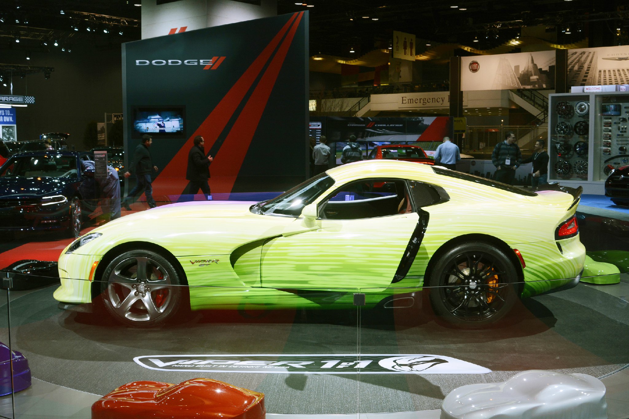 艺术涂装道奇viper srt gt 1of1