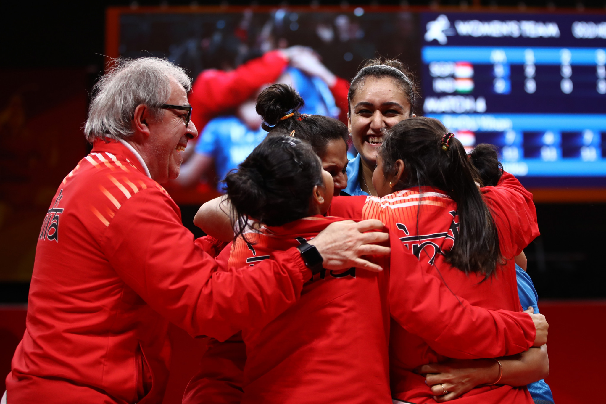 英联邦运动会乒乓球女团决赛印度31新加坡获得冠军