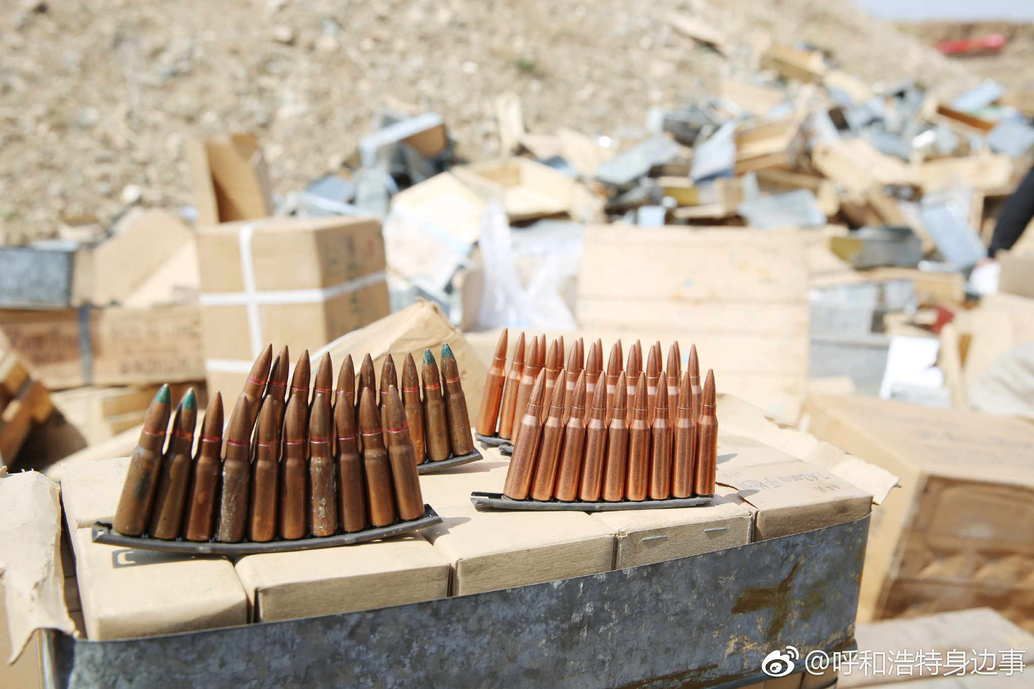 集中销毁150余万发子弹!这场景你见过吗?