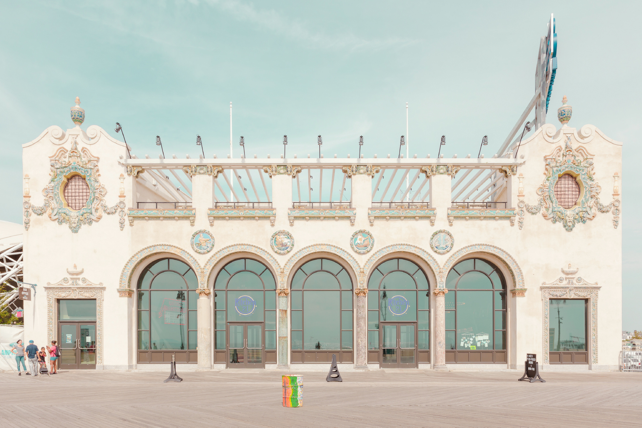 糖果色的康尼岛|摄影师 salvador cueva