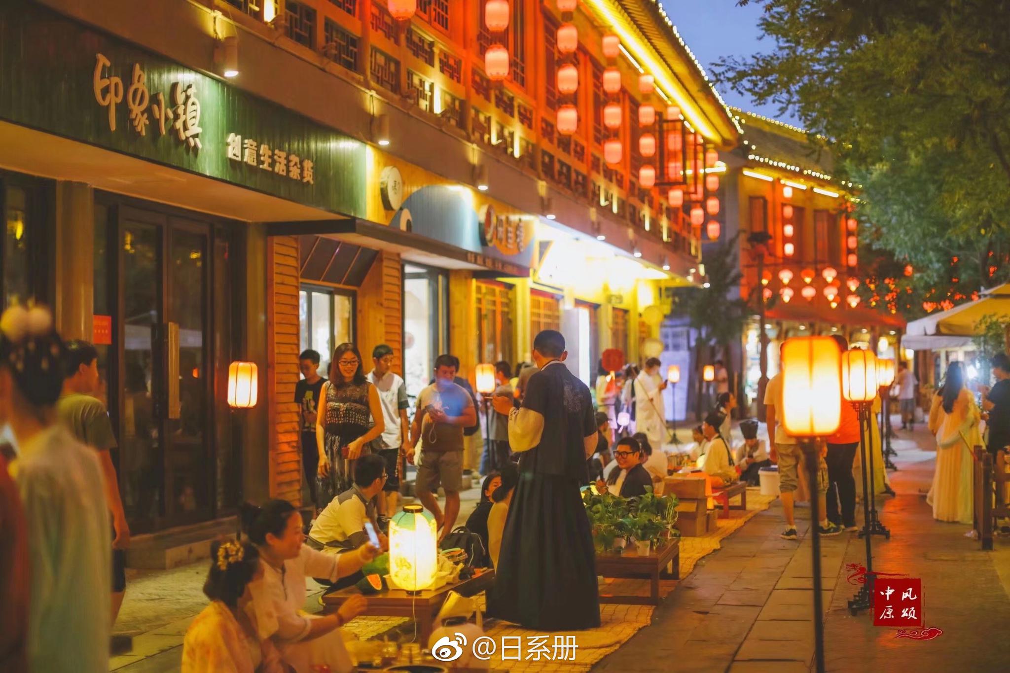 真是华灯初上,火树银花,千年前的汴梁街市|火树银花