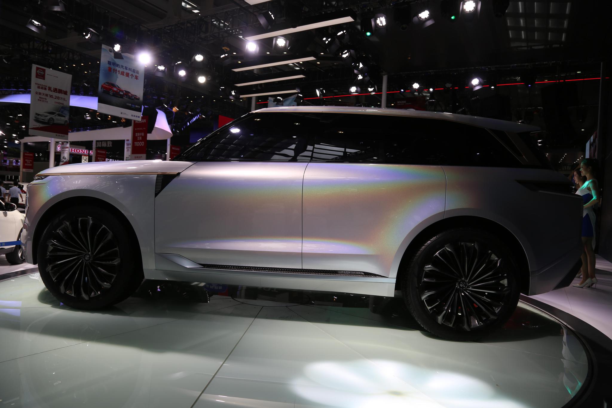 东风启辰"the x"概念车,2018深港澳车展实拍!