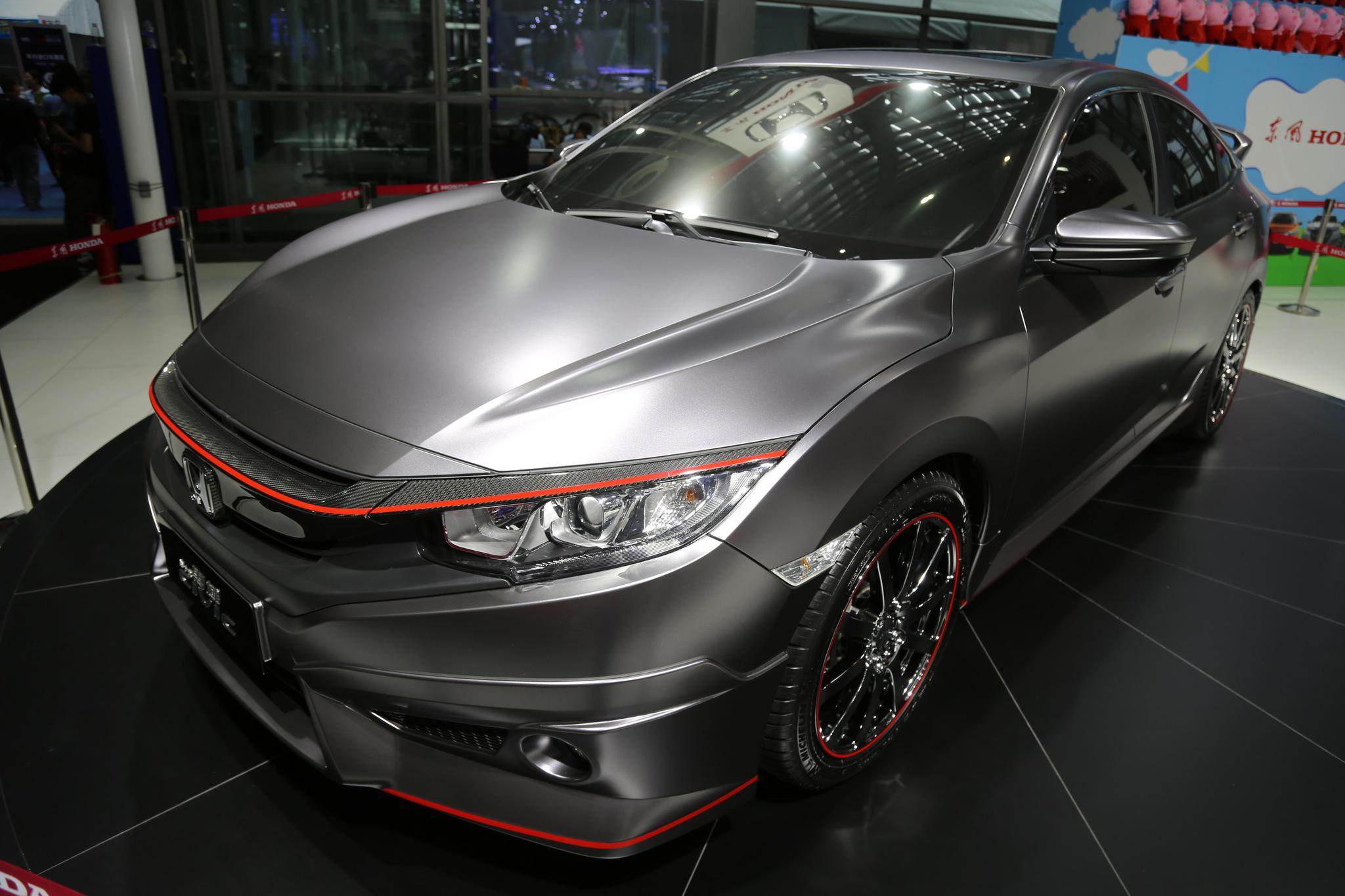 十代传奇,超越时代,东风honda第十代思域civic实拍!