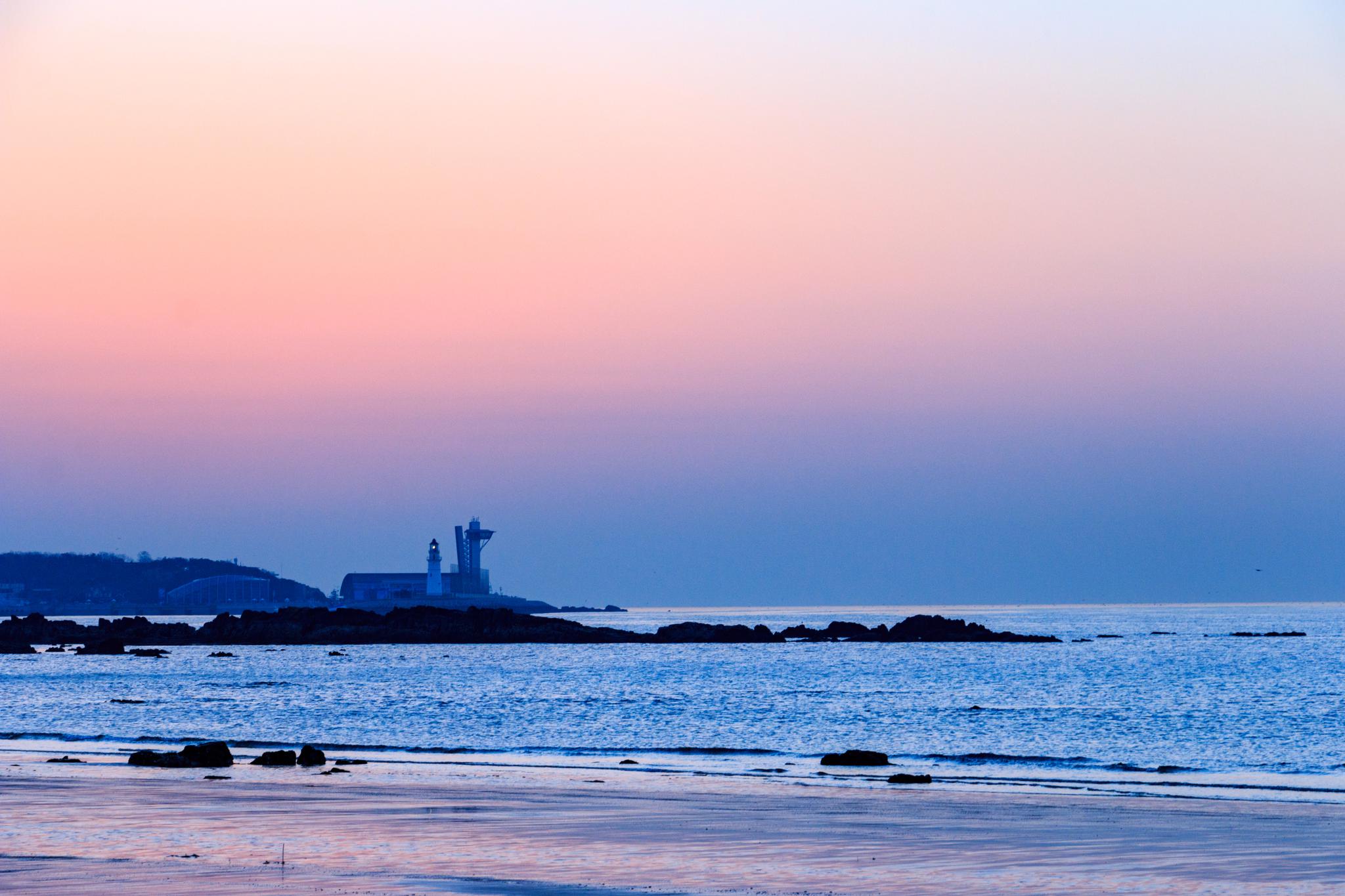 全民摄影时代海边清晨