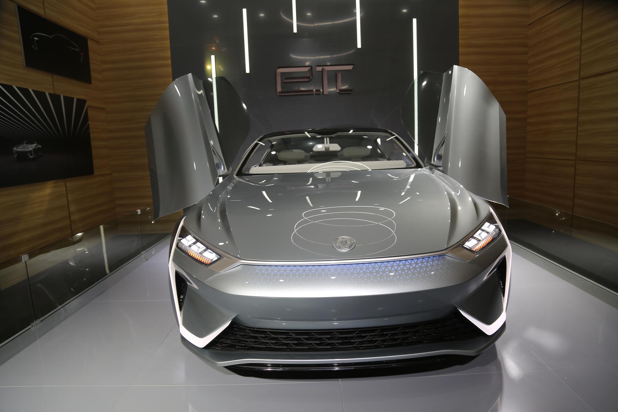 展望未来出行方式,东风风神e派-新能源概念车,广州车展实拍!