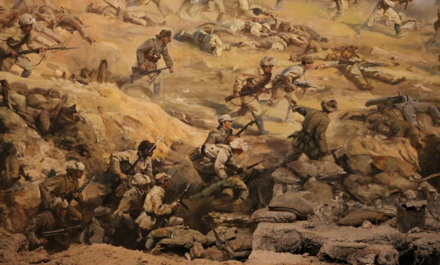 这一仗太惨烈,全连120人只剩20人,连长突然被授权指近全营