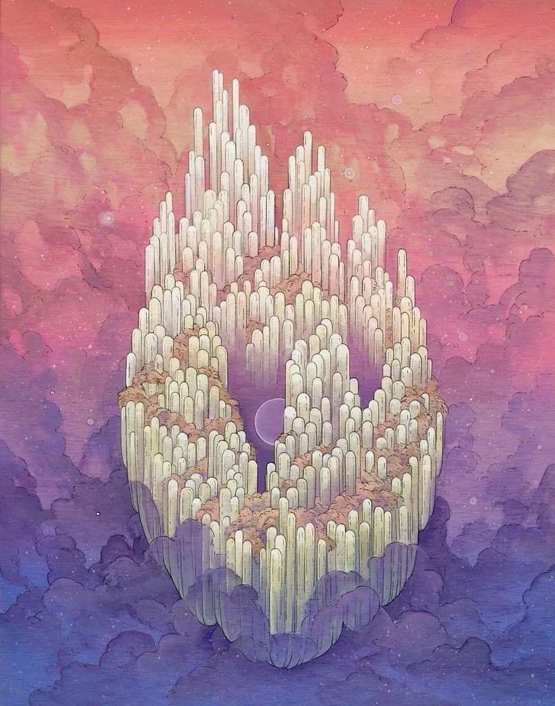 美国插画家nicolegustafsson的魔幻世界