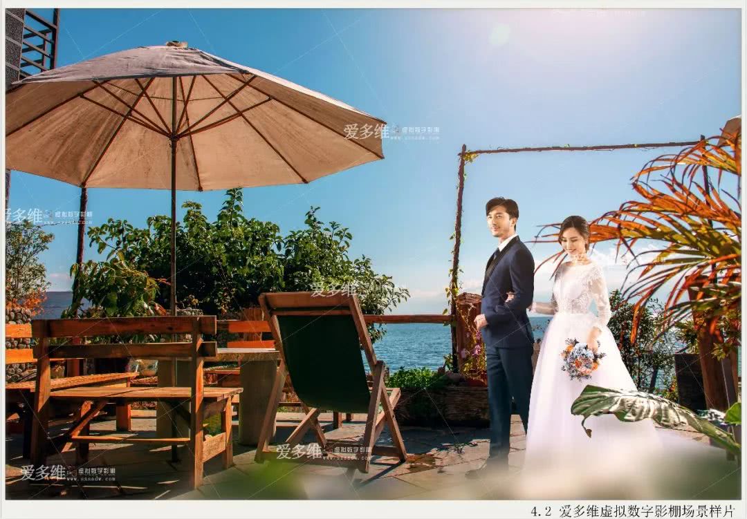 爱多维虚拟数字影棚全球旅拍之云南婚纱场景精