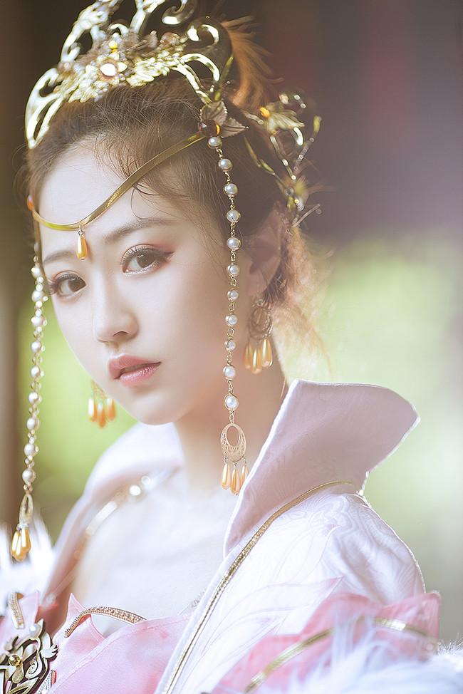 cos美如画剑侠情缘网络版叁七秀古装cos