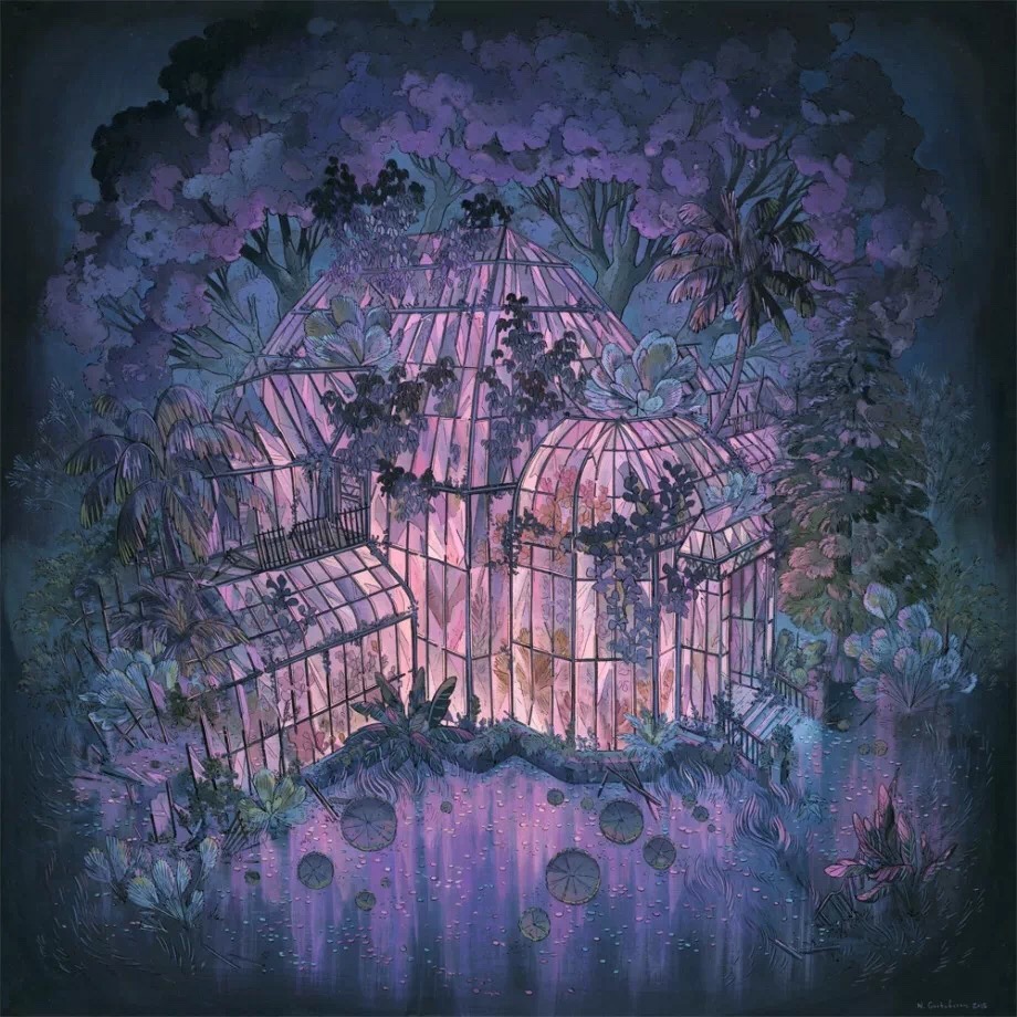 美国插画家nicolegustafsson的魔幻世界