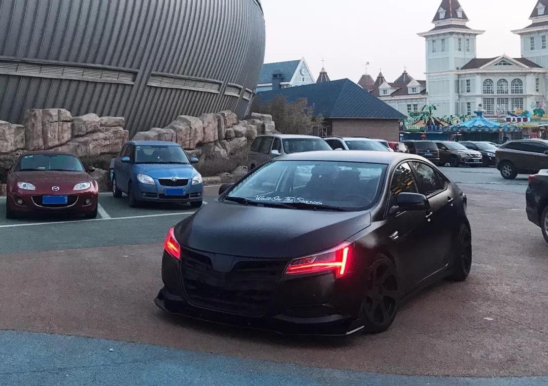 千年难遇的小众改装案例, 纳智捷纳5变身"黑武士"风格!