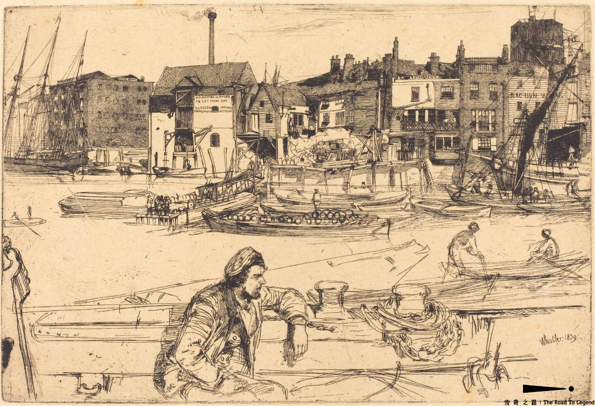 惠斯勒美国19世纪伟大的艺术画家